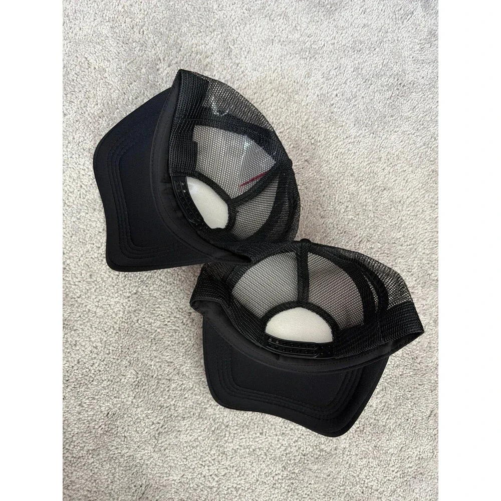 NEW Black & Red Somebody’s Problem Trucker Hat Baseball SnapBack Cap Set